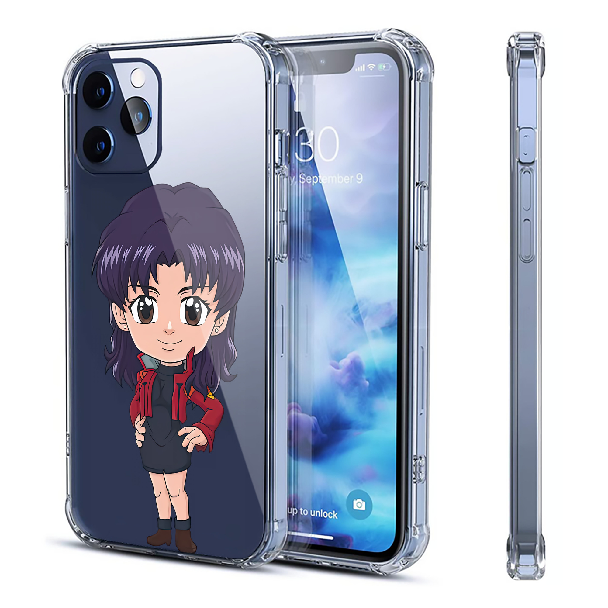 （画像用） EVA 新世紀エヴァンゲリオン 【iPhone 12シリーズ対応】透明スマホケース（クリアソフトケース）
